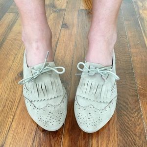 Crown Vintage Grayish Tan Jazzy Oxford